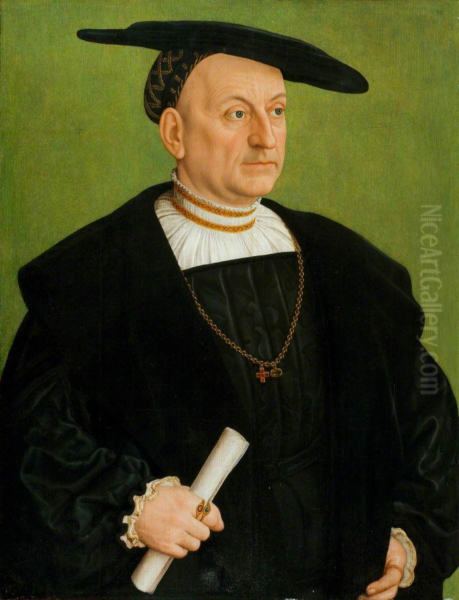 Onophrius Scheit Oil Painting by Barthel Beham