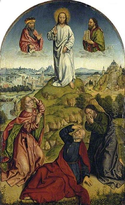 The Transfiguration Oil Painting by Aelbrecht Bouts