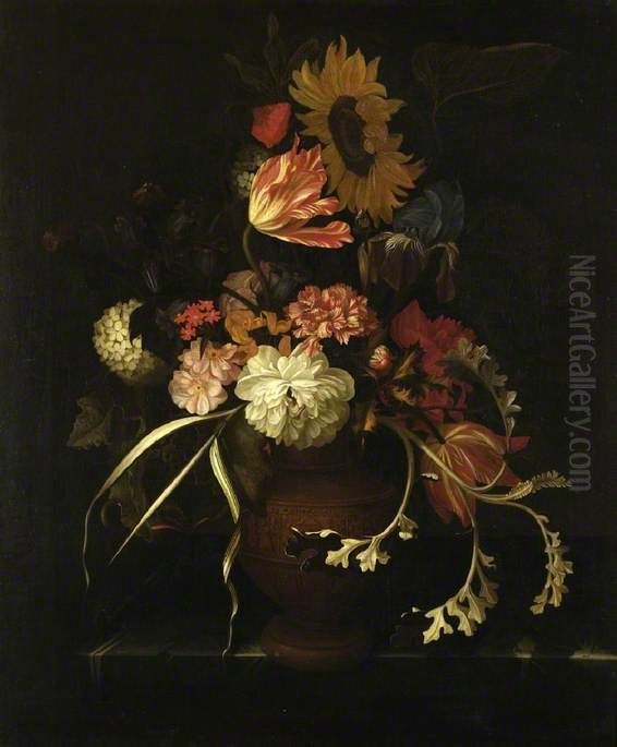 Still Life of Flowers Oil Painting by Gerrit Pietersz Sweelink