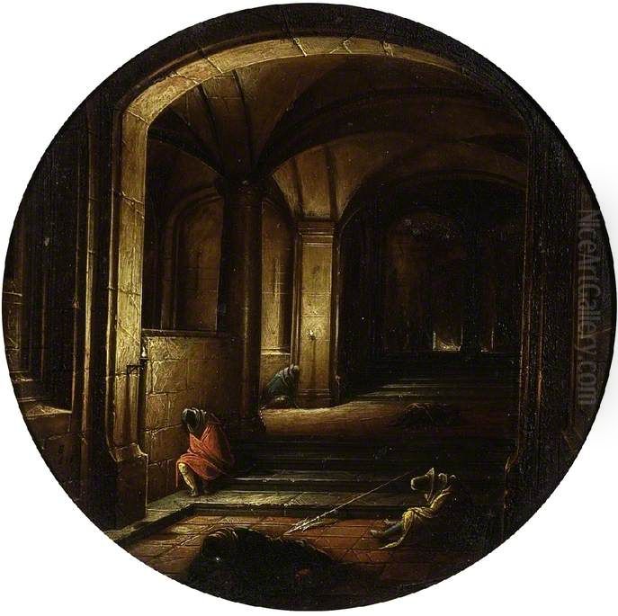 The Liberation of St Peter Oil Painting by Hendrik van Steenwijk II