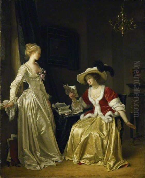 The Reader Oil Painting by Marguerite Gerard