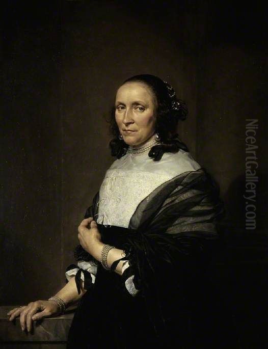 Portrait of a woman Oil Painting by Jan De Bray