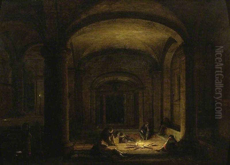 The Liberation of St Peter Oil Painting by Hendrik van Steenwijk II