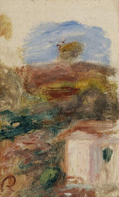 Landscape Oil Painting by Pierre Auguste Renoir