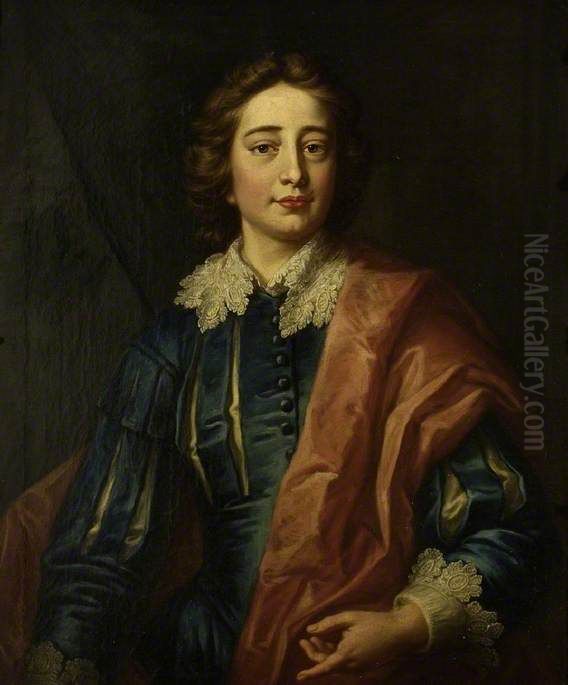 Henry, Lord Herbert, Later Tenth Earl of Pembroke Oil Painting by Jonathan Richardson