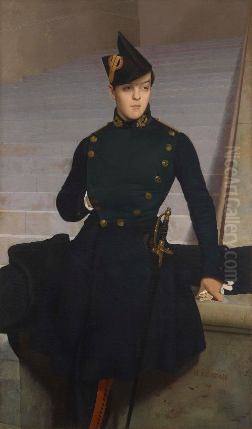 Portrait of Claude-Armand Gerome Oil Painting by Jean-Leon Gerome