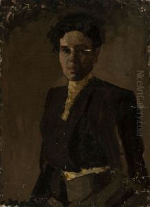 ,,Naine tumedas kleidis