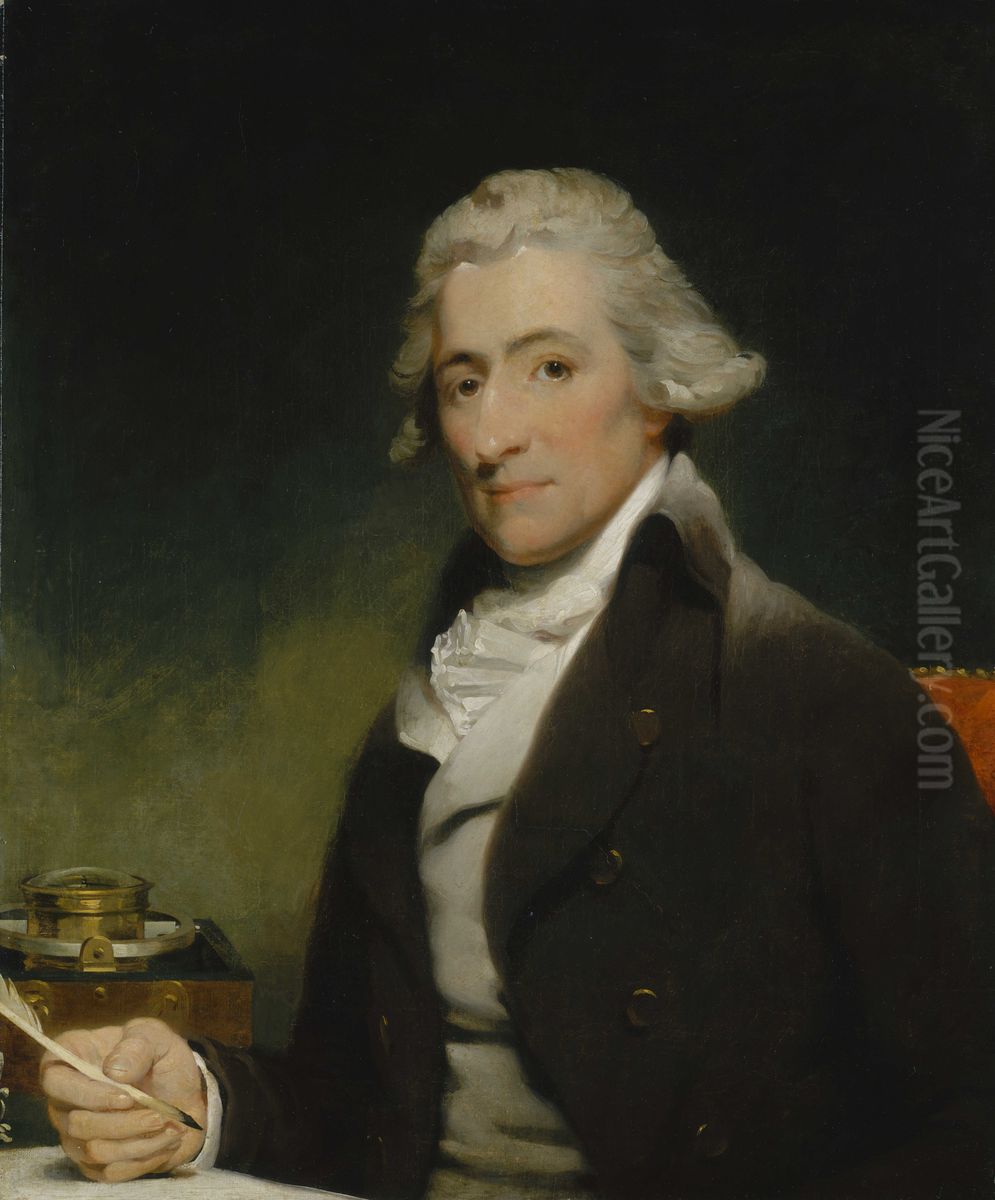 Thomas Earnshaw, 1749-1829 Oil Painting by Martin Archer Shee