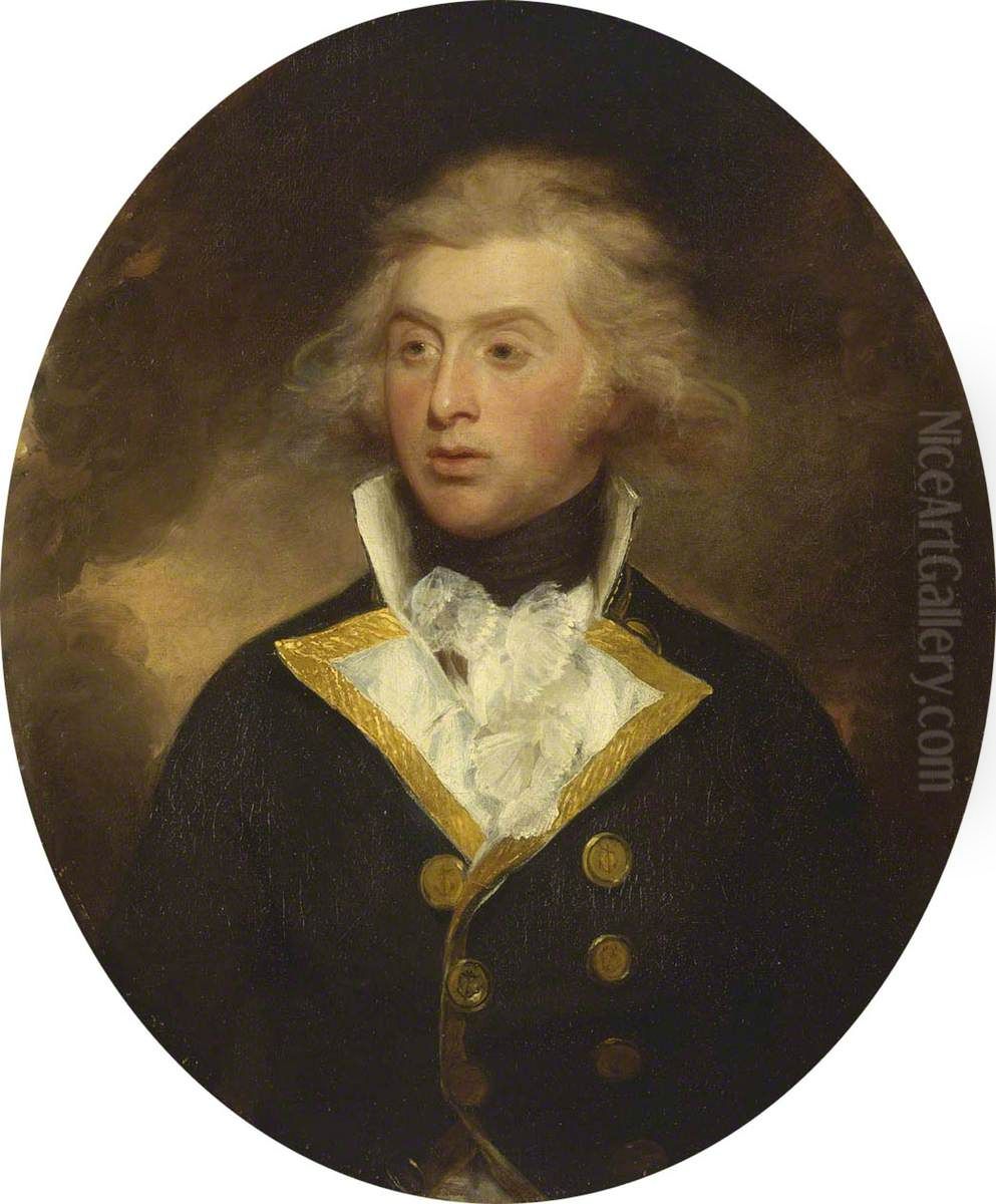 Captain Sir Robert Stopford Bt, 1768-1847 Oil Painting by William Beechey