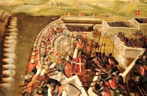 Attack on the Post of the Castilian Knights, 21 August 1565