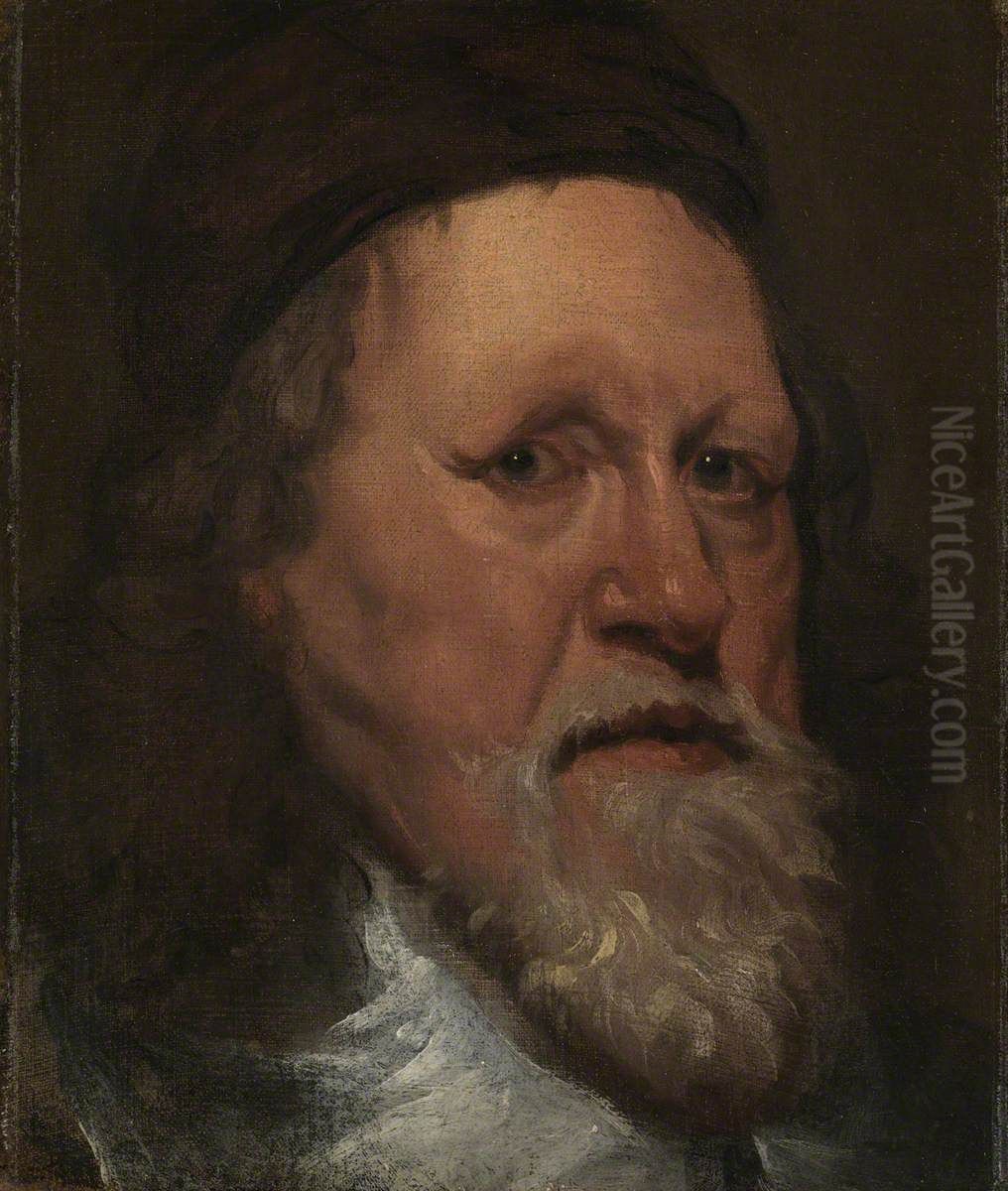 Inigo Jones, 1573-1652 Oil Painting by William Dobson