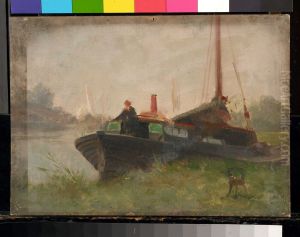 A barge