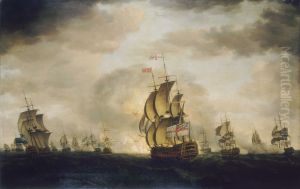 The Moonlight Battle off Cape St Vincent, 16 January 1780