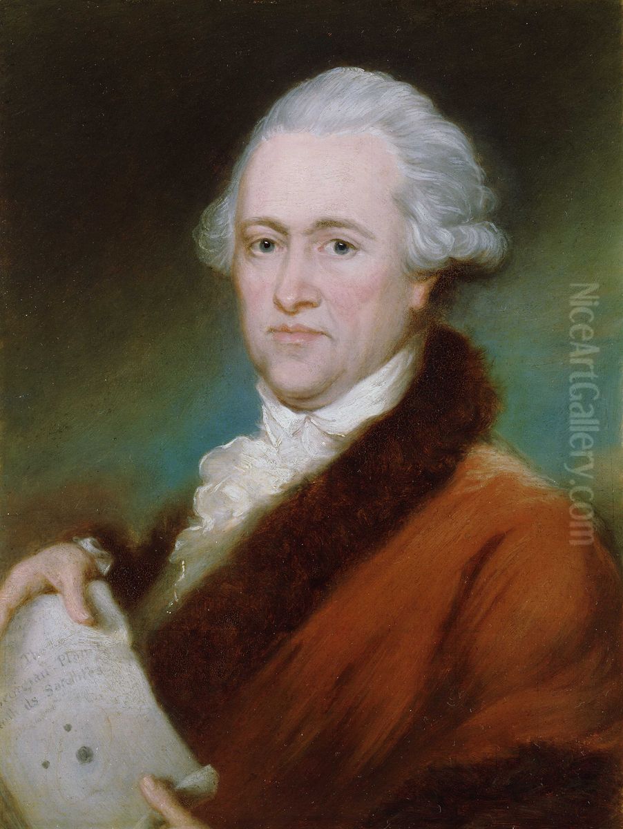 Sir William Herschel, 1738-1822 Oil Painting by John Russell