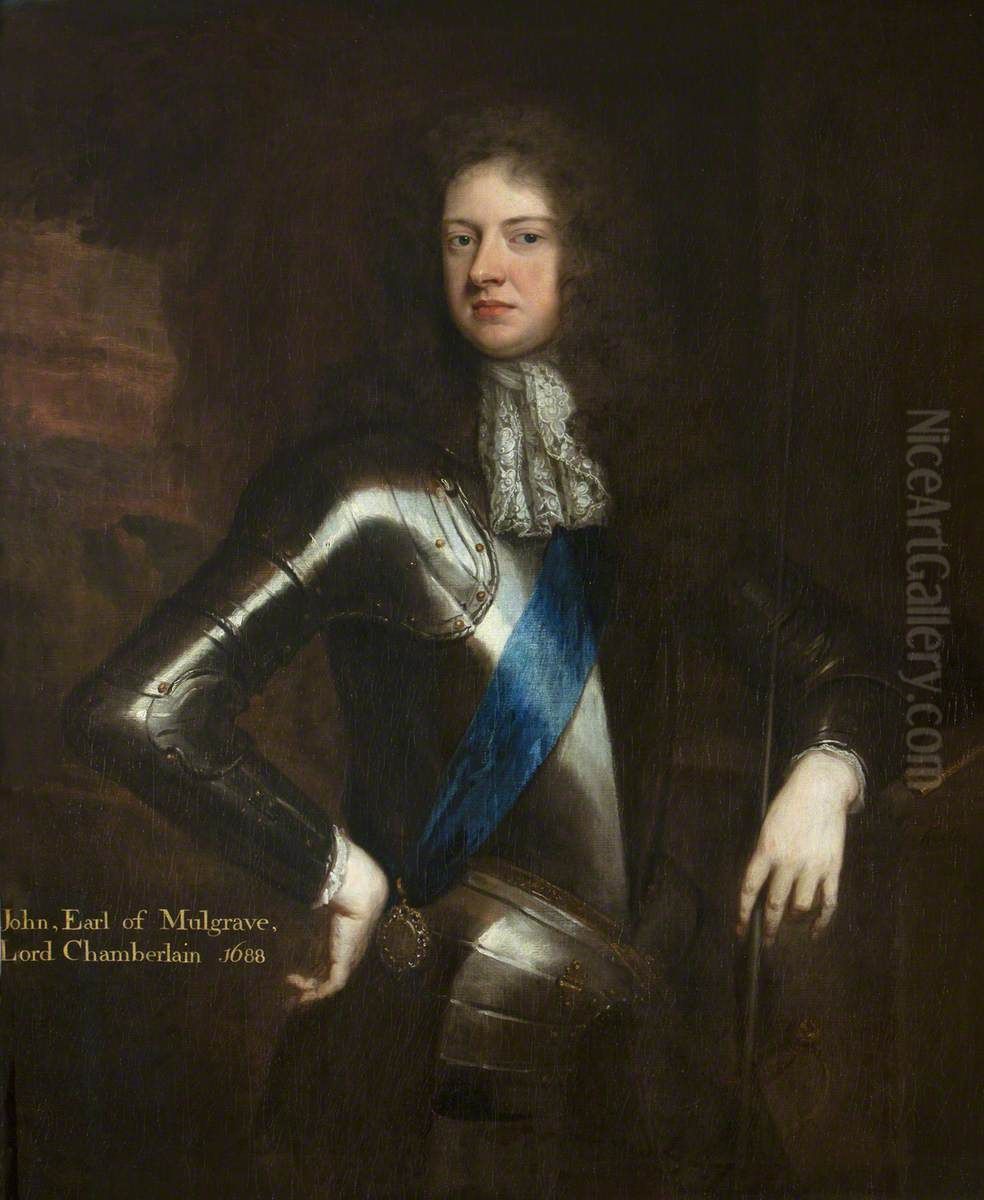 John Sheffield, 1647-1721, 1st Duke of Buckingham and Normanby Oil Painting by Godfrey Kneller