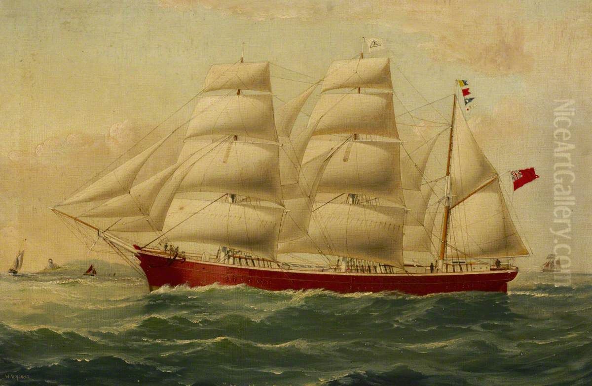 The barque 'Mary Mark' Oil Painting by William Howard Yorke