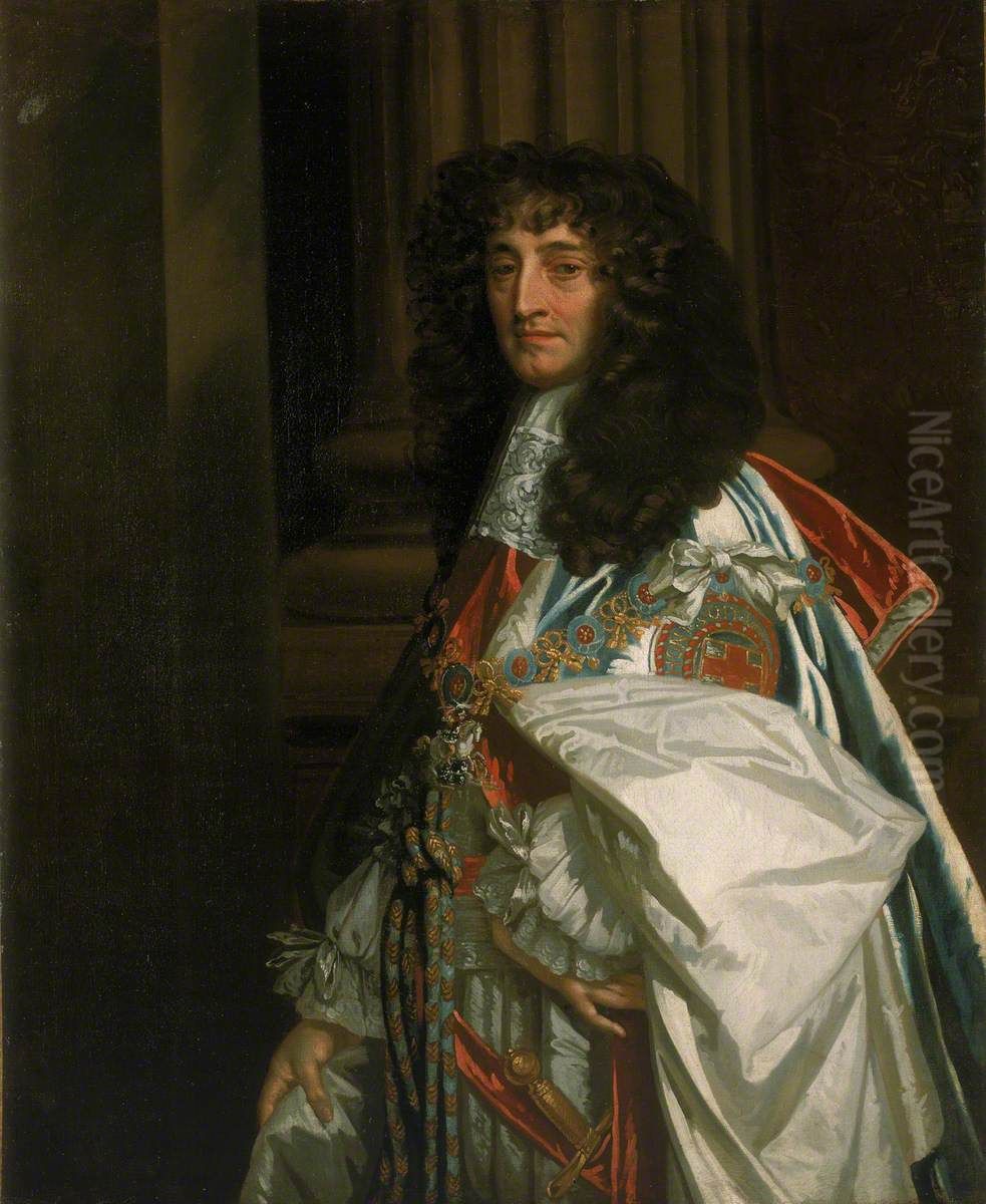 Prince Rupert, 1619-82, 1st Duke of Cumberland and Count Palatine of the Rhine Oil Painting by Peter Lely