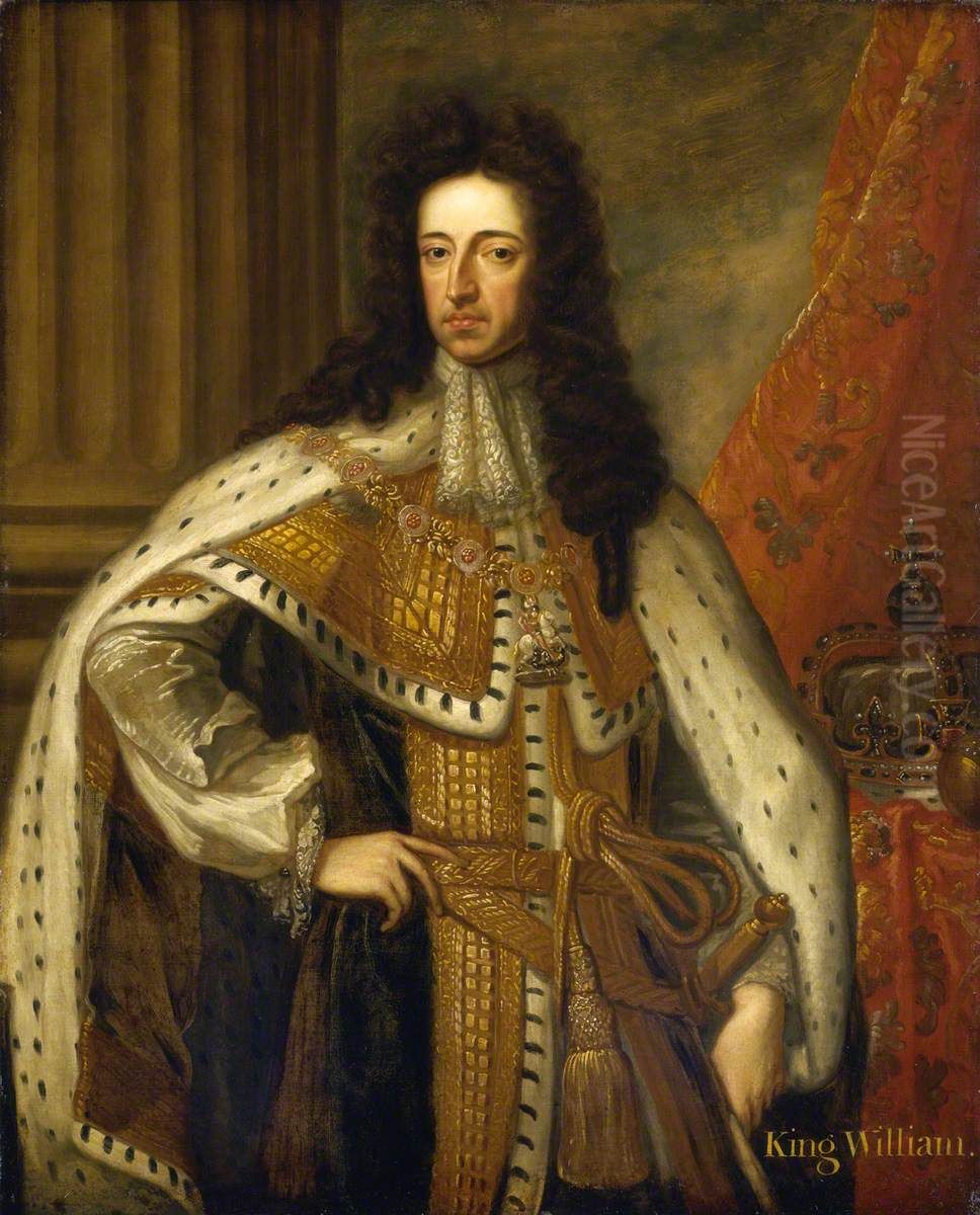 William III Oil Painting by Godfrey Kneller