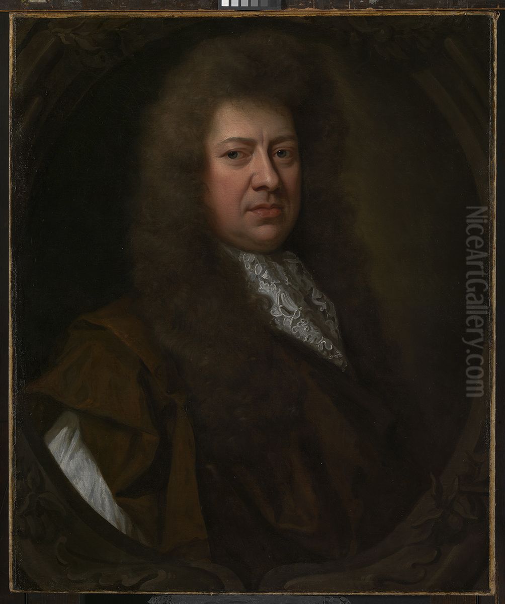 Samuel Pepys, 1633-1703 Oil Painting by Godfrey Kneller