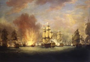 The Moonlight Battle off Cape St Vincent, 16 January 1780
