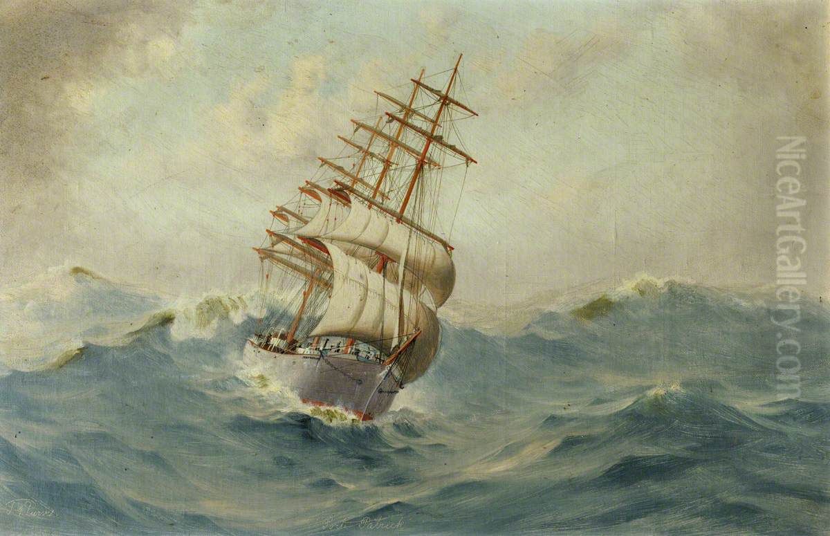 The ship 'Portpatrick' Oil Painting by Thomas G. Purvis