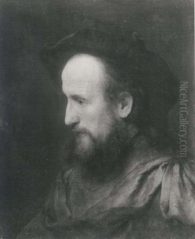 Portrait of a Man Oil Painting by Johann Ulrich Mayr