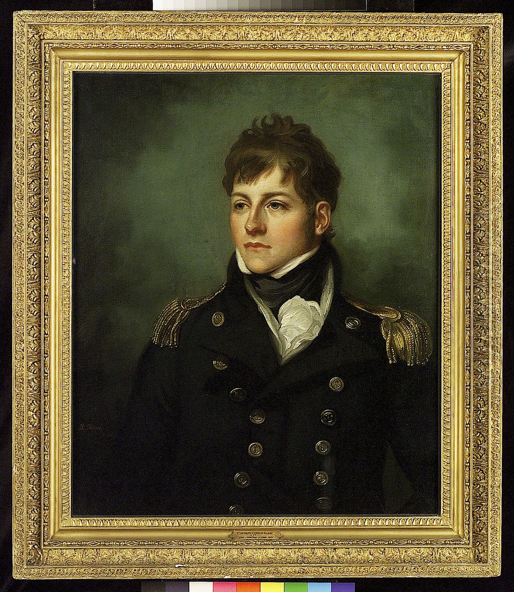 Captain George Miller Bligh, circa 1780-1834 Oil Painting by Mather Brown