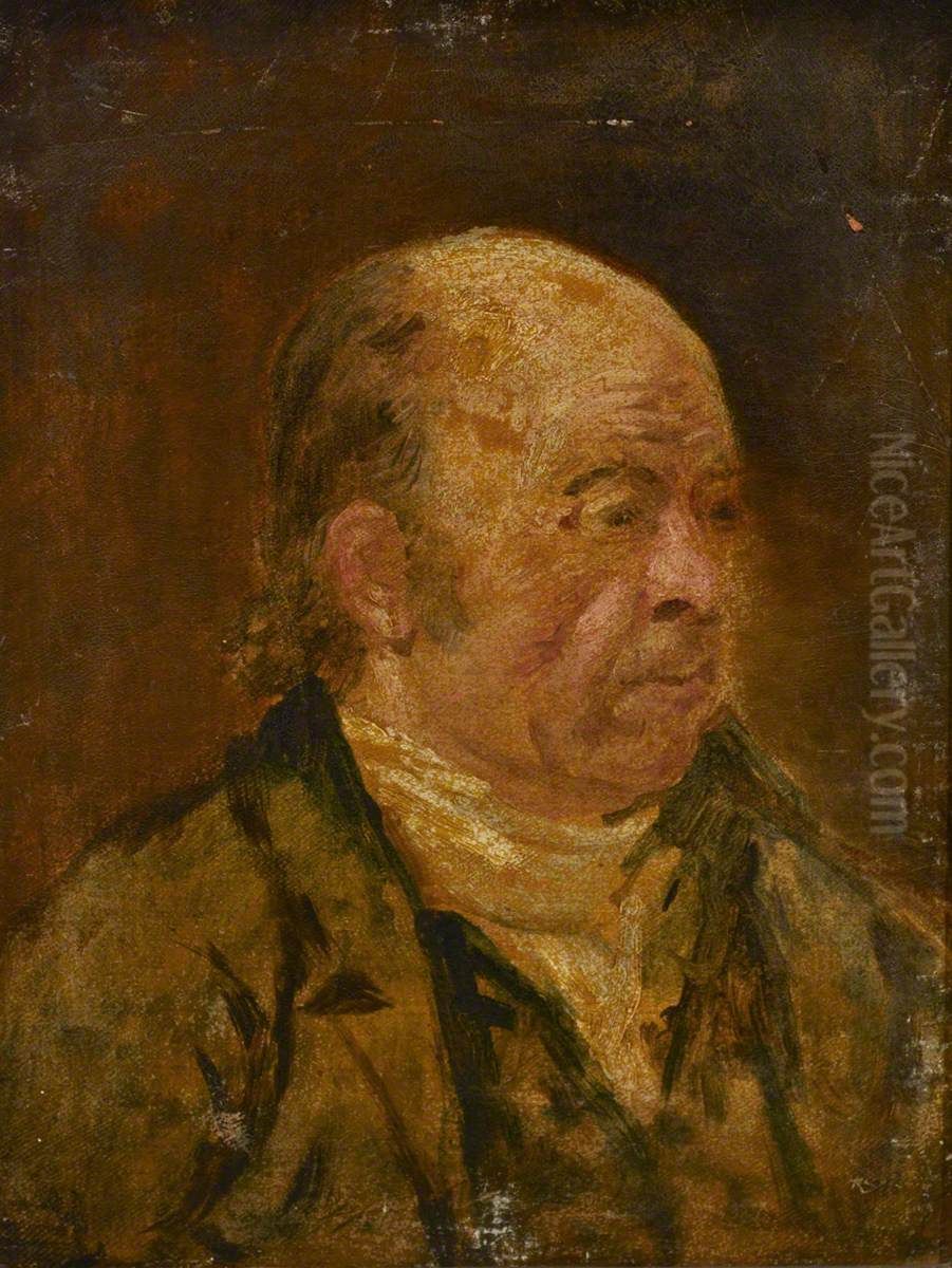 John Wilkinson, a Greenwich Pensioner, ca. 1832 Oil Painting by John Burnet