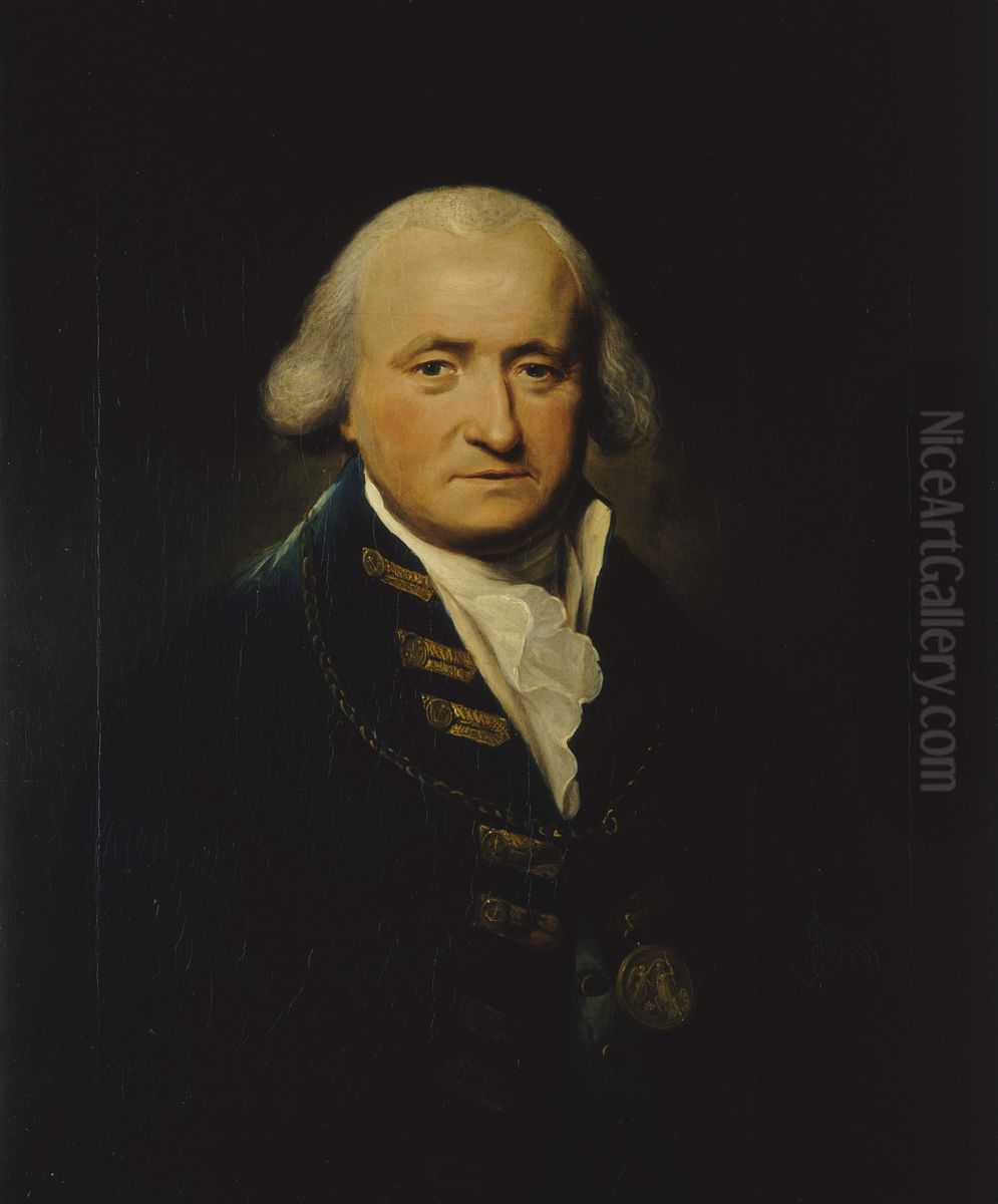 Sir Thomas Pasley, 1734-1808, Admiral of the White Oil Painting by Lemuel-Francis Abbott