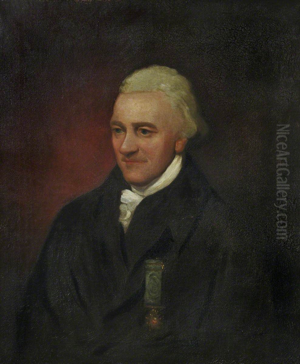 Sir William Herschel Oil Painting by Fred Leist