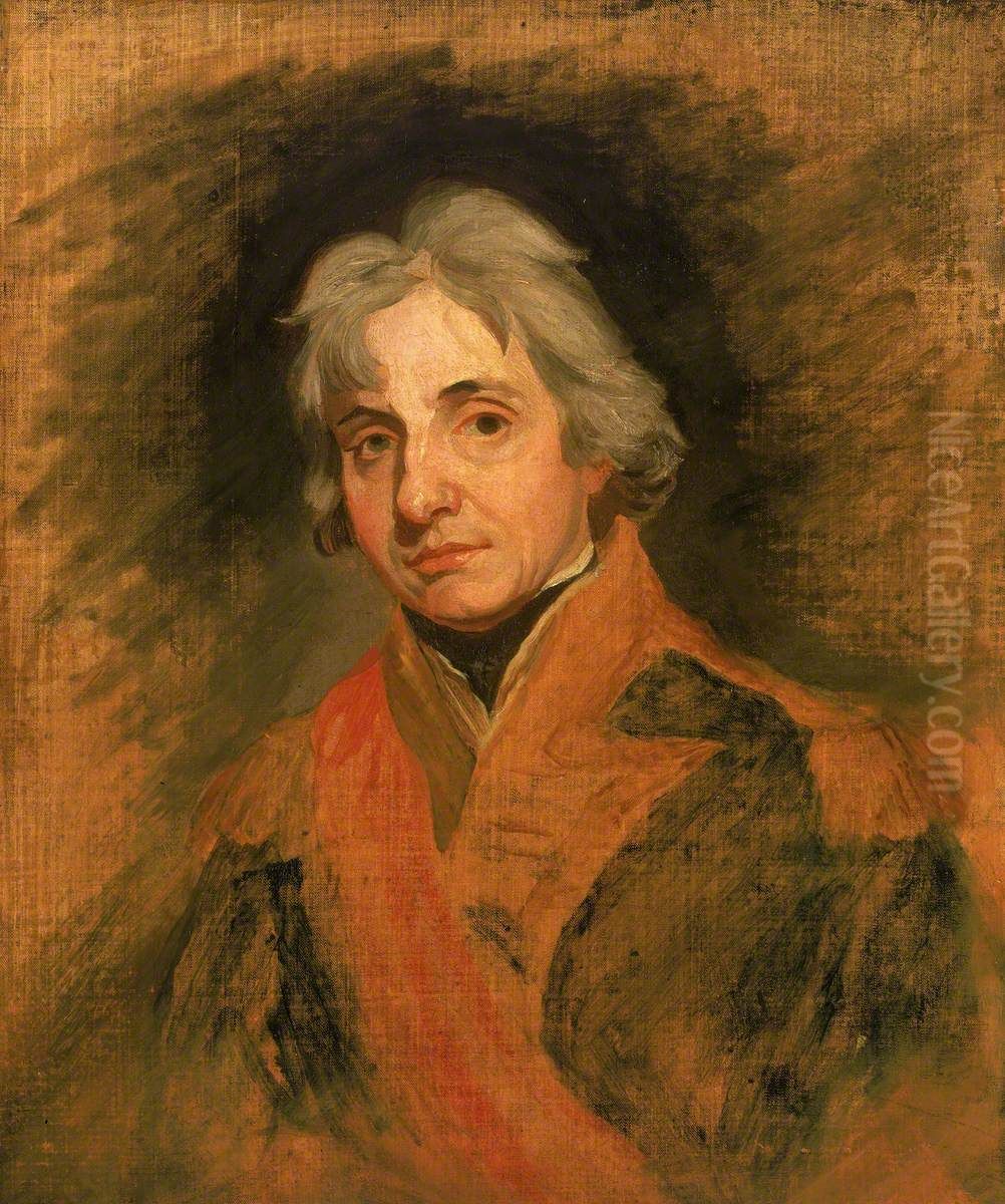 Rear-Admiral Sir Horatio Nelson, 1758-1805 Oil Painting by John Hoppner