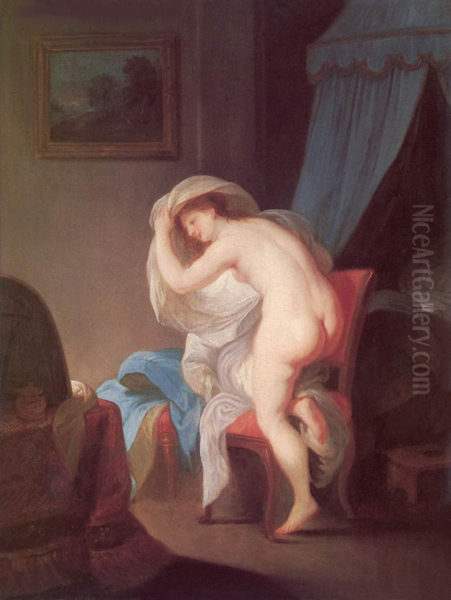 The Evening Oil Painting by Felix Ivo Leicher