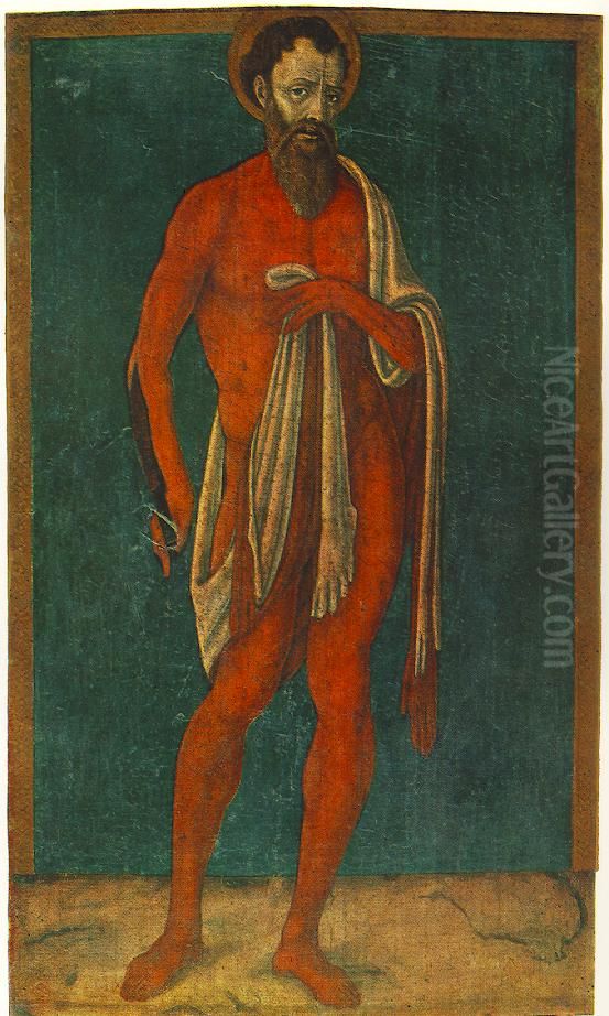 Saint Bartholomew Oil Painting by Matteo Di Giovanni