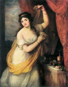 Portrait of a Woman at Her Toilet
