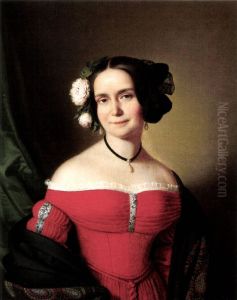 Woman in a Red Dress