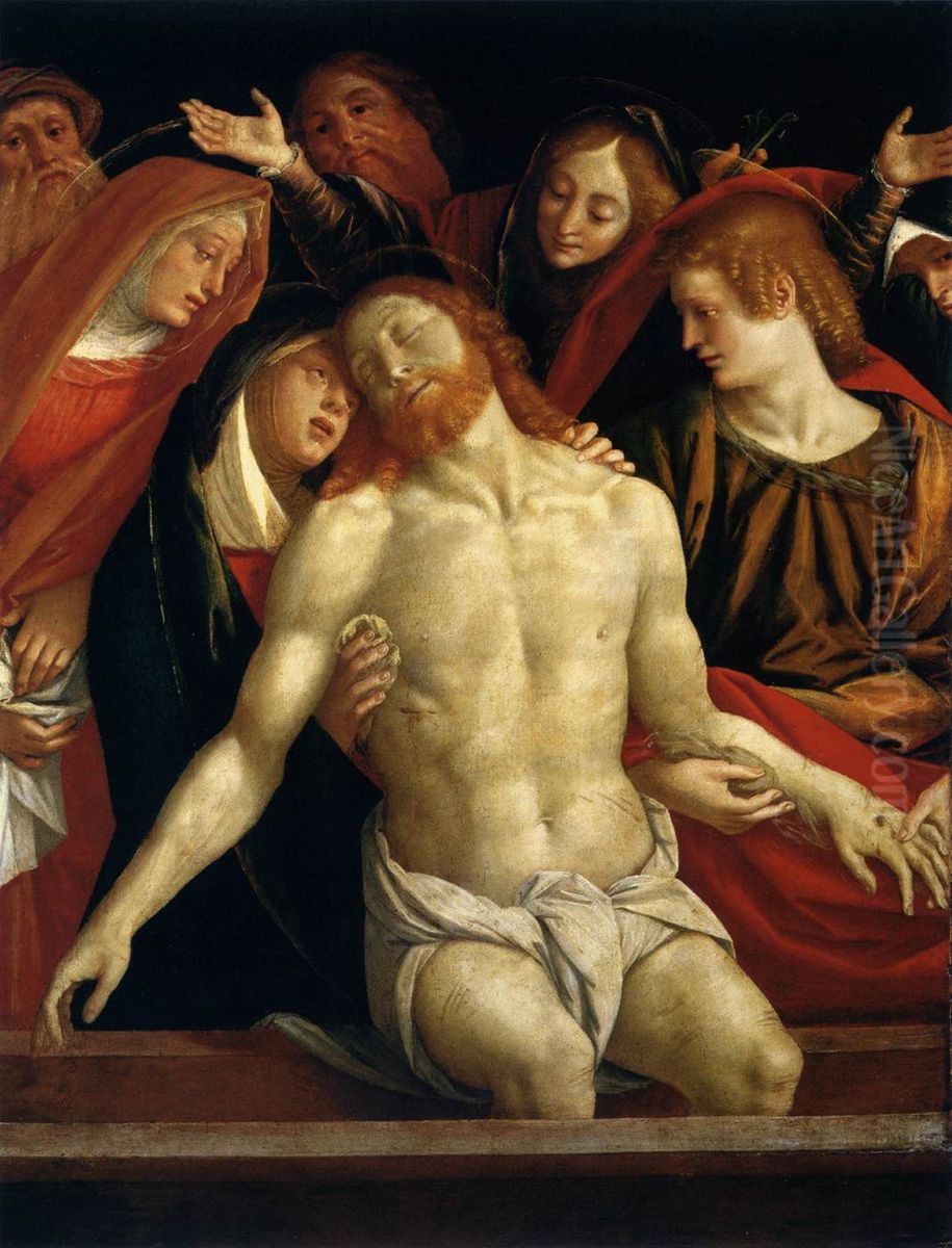 Lamentation of Christ Oil Painting by Gaudenzio Ferrari