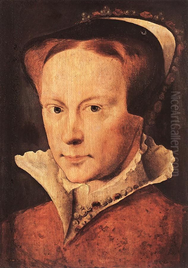 Queen Mary Tudor Oil Painting by Antonis Mor