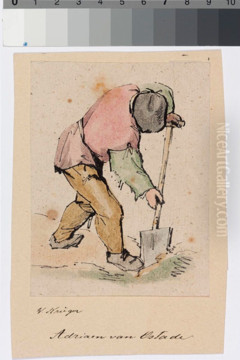 ,,Kaevav mees (Adriaen van Ostade jarele)