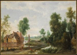 Marshy Countryside with a Cottage