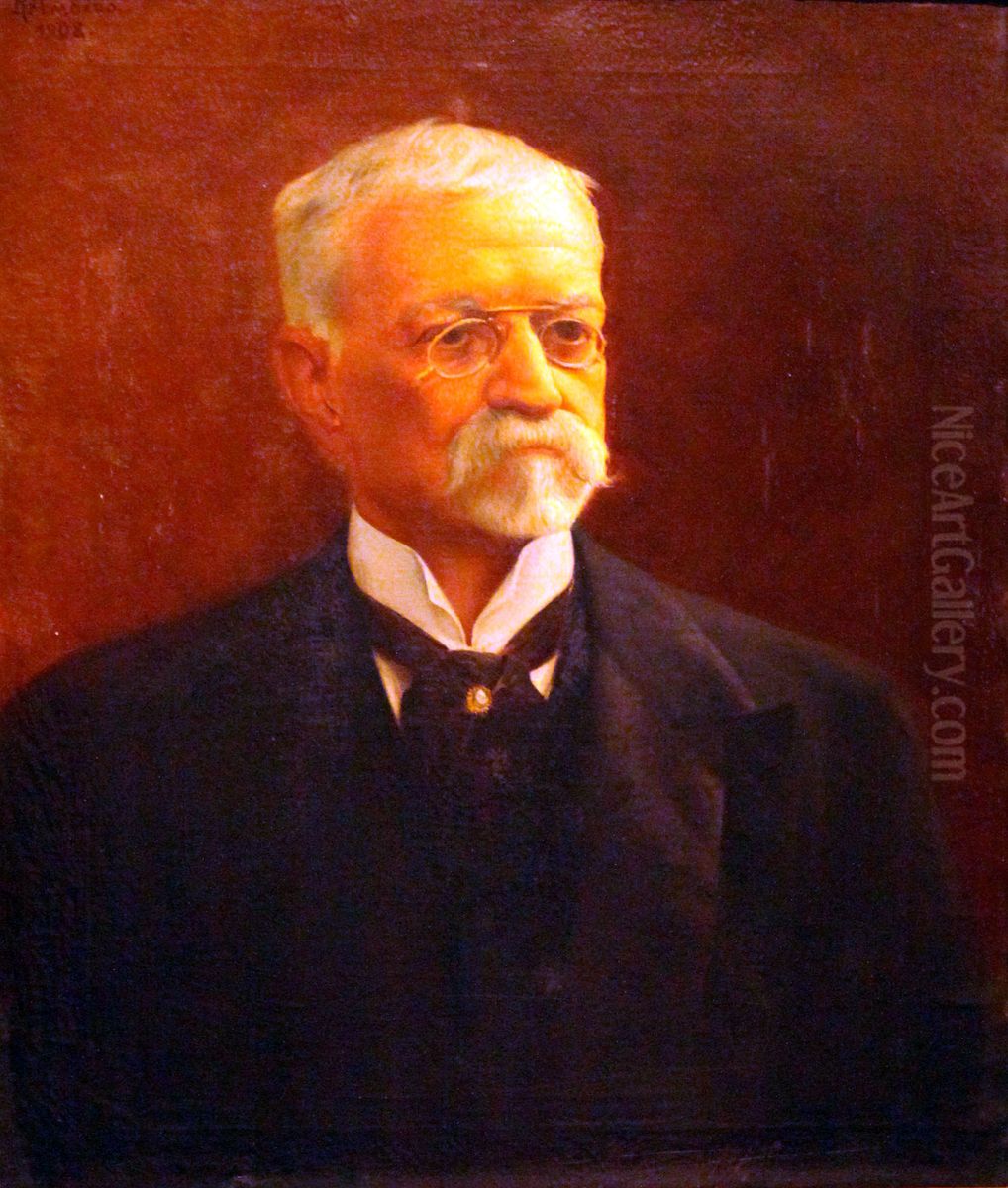 Retrato do presidente Afonso Pena Oil Painting by Rodolfo Amoedo