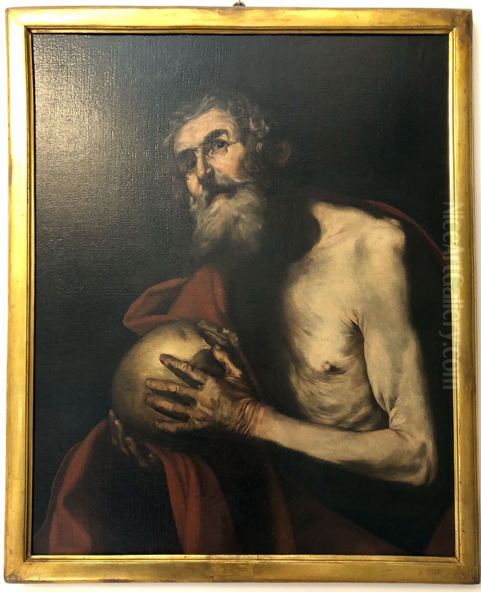 San Girolamo (St. Jerome) Oil Painting by Hendrick van Someren