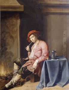 A Boy with a Pipe