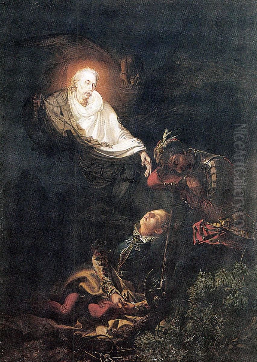 The Exile's Dream Oil Painting by Viktor Madarasz