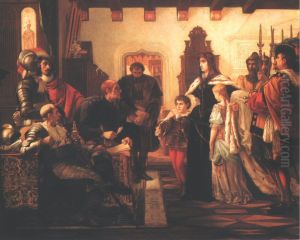 Ilona Zrinyi in the Castle of Munkacs
