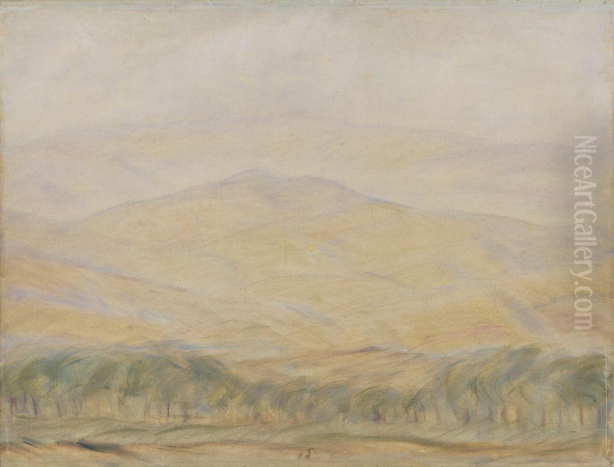 Jesenne hmly Oil Painting by Laszlo Mednyanszky