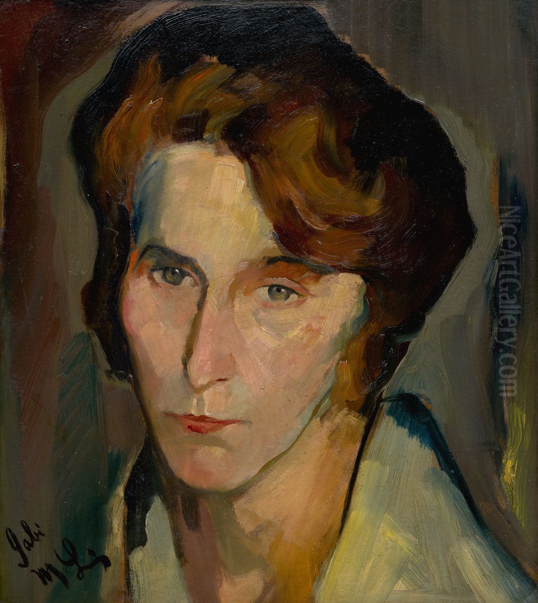 Podobizen umelcovej matky Oil Painting by Max Liebermann