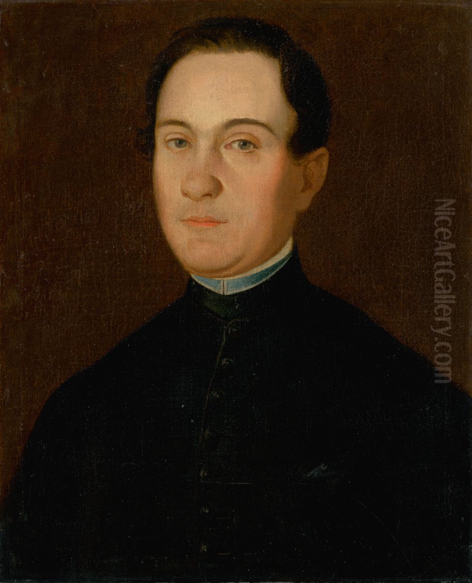 Podobizen Hammerschmidta Oil Painting by Peter Michal Bohun