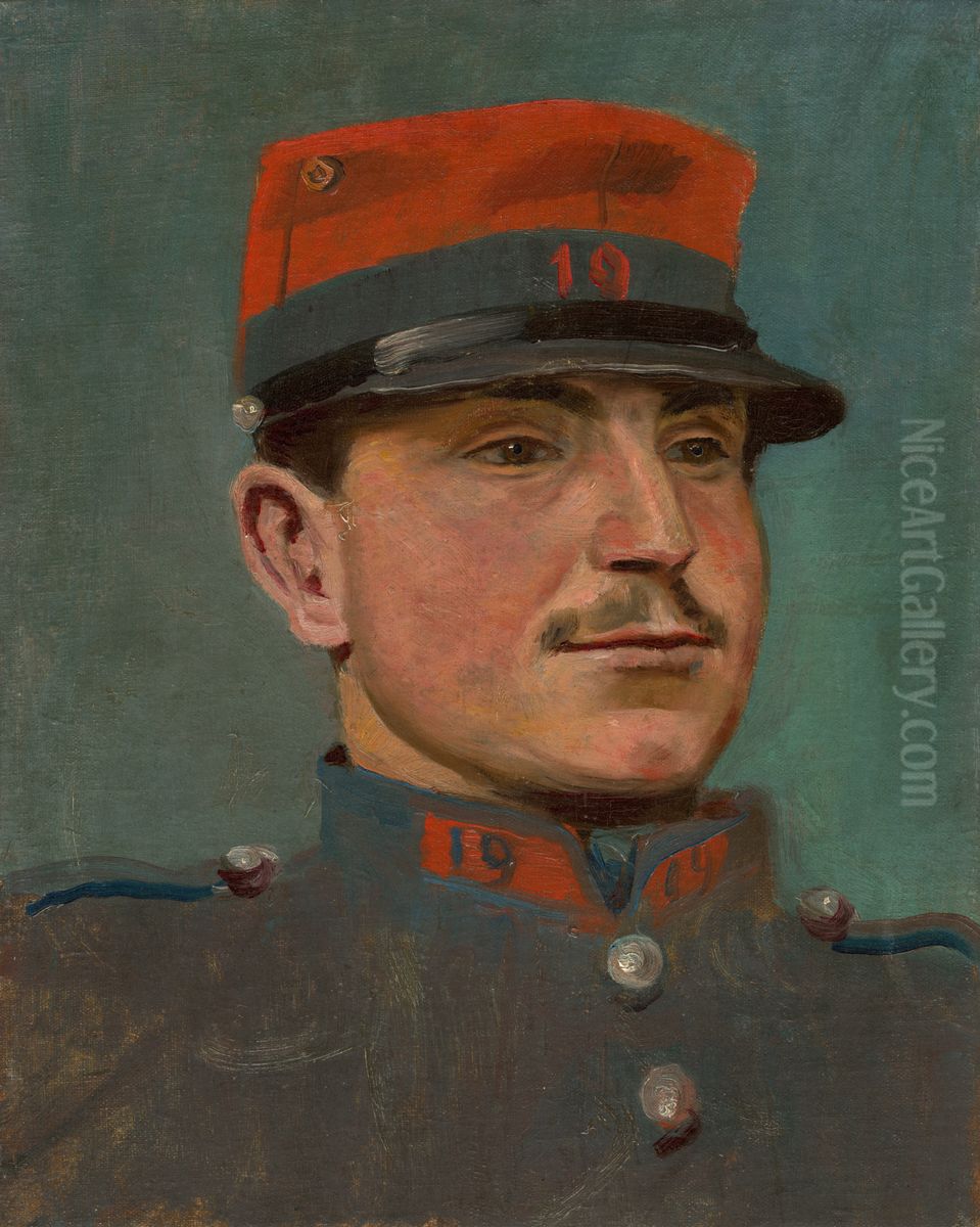 Dostojnik Oil Painting by Laszlo Mednyanszky