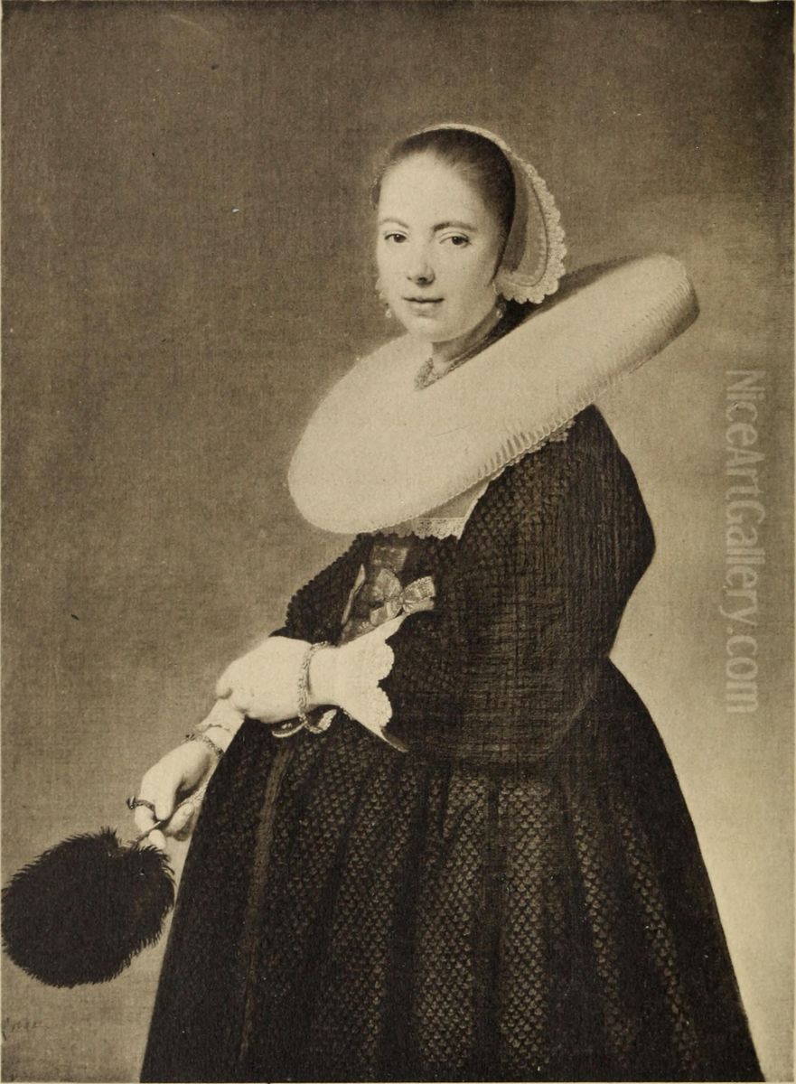 Portrait of a Woman Oil Painting by Johannes Cornelisz Verspronck