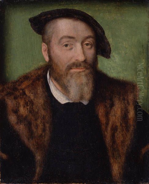 Portrait d'homme Oil Painting by Corneille De Lyon